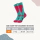thumbnail image 2 of Calcetines de esquí para niños, paquete de 2 pares de calcetines de snowboard para niños y niñas pequeños, diseño por encima de la pantorrilla con puño antideslizante., 2 of 6