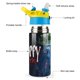 thumbnail image 3 of Poppy Playtime Botella de Agua con Tapa Pop Top de Un Toque, Acero Inoxidable, a Prueba de Fugas, para Deportes, Botella Infantil azul 12 oz, 3 of 6