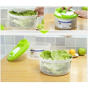 Genérico - Secador Verduras Plastico Giratorio Ensalada Cocina Hogar