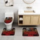 thumbnail image 2 of Juego de Alfombras de Baño Desmarcar Lethal Company Felpa de Coral, 2 of 6