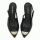 thumbnail image 2 of Zapato Mujer Negro/Dorado Taci 80 Piccadilly, 2 of 5