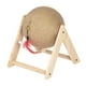 thumbnail image 3 of Pelota Rascadora Para Gatos, Soporte De Madera Resistente En Forma De V Para Gatitos De Interior, 3 of 5