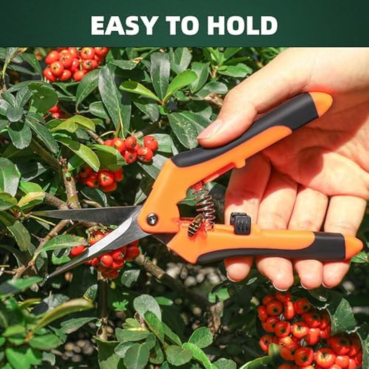 Tijeras De Podar Ewpjdk Set 3 Piezas Acero Inoxidable