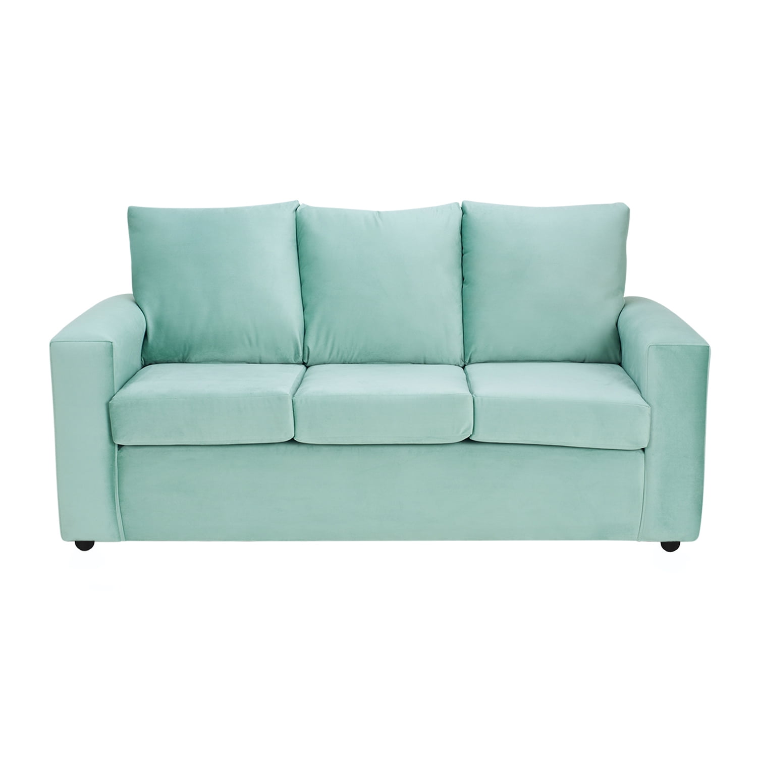 Bodevir - Sofa Kendy 3c Felpa 30 Verde Agua