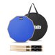 thumbnail image 1 of Drum Practice Pad GrowDaily Drumming con 2 pares de bastones de arce, 1 of 6