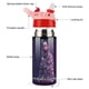 thumbnail image 3 of Esta es la piel de un asesino, BellaBotella de Agua con Tapa Pop Top de Un Toque, Acero Inoxidable, a Prueba de Fugas, para Deportes, Botella Infantil rosa 12 oz, 3 of 6