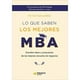 thumbnail image 1 of Libro Lo Que Saben Los Mejores Mba, 1 of 2