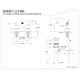 thumbnail image 2 of Grifo de baño Kingston Brass GKB5611BL Centerset 10 cm, 2 of 2