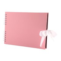 Magideal - Álbum De Recortes De 80 Páginas, Regalo Significativo, Recuerdos, Álbum De Fotos Elegante Para Hacer Tú Mismo, Álbum De Recortes Para Pareja, Aniversa Rosa