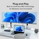 thumbnail image 4 of Estación de acoplamiento USB C con doble monitor, 2 HDMI 4K, 65 W, 4 of 7