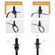 thumbnail image 3 of Cables con cierre de cremallera, 160 unidades, de nailon, autobloqueantes, para coche/UTV, 3 of 7