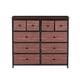 thumbnail image 2 of Cómoda Cajonera con 10 Cajones Anshan Relan Simil Madera y Metal, 2 of 8