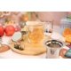 thumbnail image 2 of Taza de Vidrio Teabloom 430 ml Resistente al Calor con Infusor y Tapa, 2 of 9