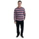 thumbnail image 3 of Polera Jersey Listada Cuello Redondo Azul azul 4XL, 3 of 4