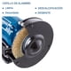 thumbnail image 4 of Esmeril Pulidora de Banco Doble con Disco de Alambre 400w - Scheppach, 4 of 6