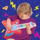 thumbnail image 3 of Guitarra Magic Touch HAP-P-KID para niños pequeños con control de volumen de 1 a 3 años, 3 of 7