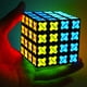 thumbnail image 1 of Cubo magnético Toy TOSY 4x4 con 560 imanes, 70 bloques, 8 en 1, 1 of 6