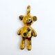 thumbnail image 2 of Dije Osito, Plata 925, Enchapado Oro 18k, Love, Circonitas Dorado, 2 of 6