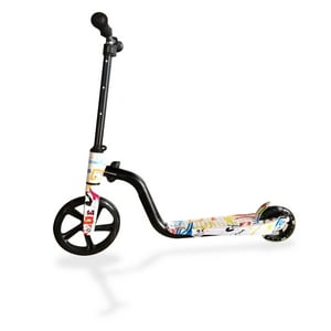 Puntostore - Scooter Aluminio Diseño Blanco 2 Ruedas Iluminación - Ps