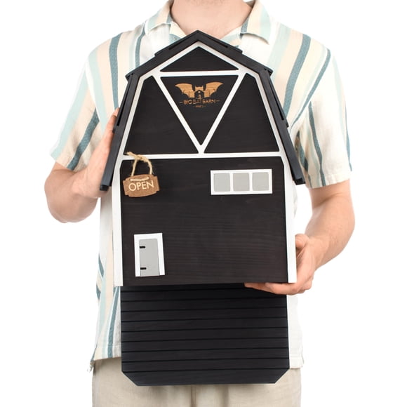 Bat House WildYard Big Bat Barn con 3 cámaras para hasta 150 murciélagos