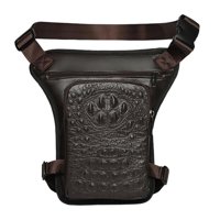 Ioensy - Bolsa De Pierna Para Motocicleta, Informal, Con Cierre De Cremallera, Para Ciclismo, Pesca Y Actividades Al Aire Libre, Estilo B