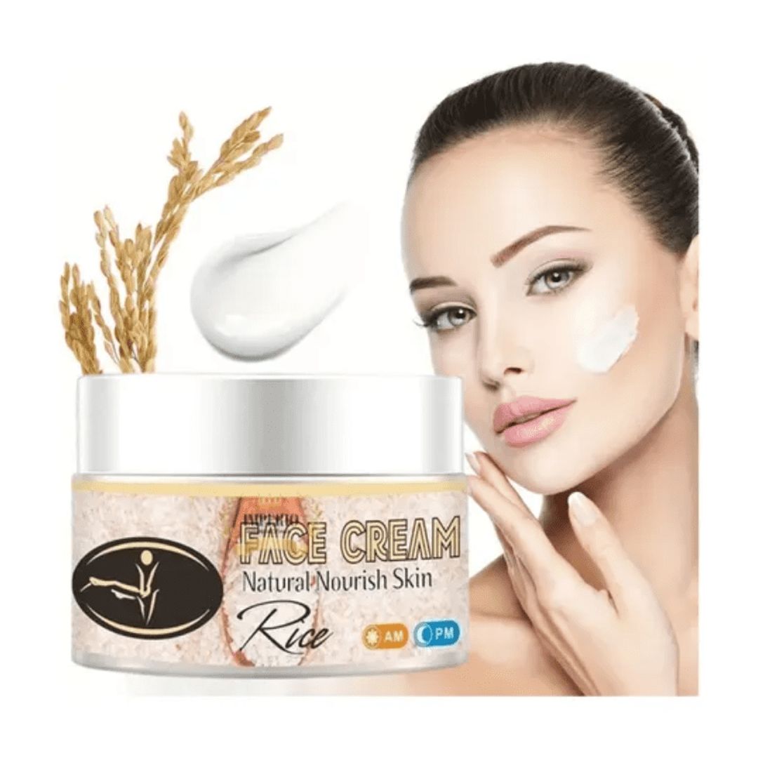 Aichun Beauty - Crema Facial Arroz Antiarrugas Blanqueadora Acné