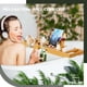 thumbnail image 5 of Bandeja De Bañera Premium Ampliable Con Soporte Para Jabón, 5 of 8