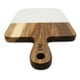 thumbnail image 4 of Tabla Aperitivo Rectangular Madera De Acacia Y Mármol Kawi®, 4 of 6