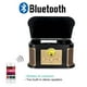 thumbnail image 3 of Tocadiscos DLITIME Todo-en-uno de 3 velocidades Bluetooth Vintage, 3 of 3