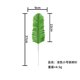 thumbnail image 1 of suxuMhao Hojas Artificiales de Sagú Cycas, 30 Pzas Plantas Falsas Verde Claro para Interiores, 14.5 X 3.5in Hojas Decorativas Hojas Simuladas, Accesorios de Arreglo Floral para Decoración Del Hogar, 1 of 5