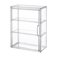 Bothyi - Vitrina De Figuras, Caja De Almacenamiento Portátil Para Figuras De Mesa, Hogar, Dormitorio, Estilo F