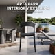 thumbnail image 5 of Silla Patrick Negra 77,0X43,0X46,0 Cm, 5 of 7