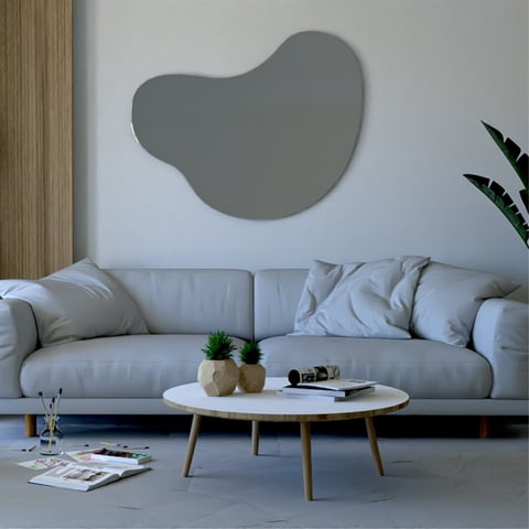 Tuhome - Espejo Irregular 90X110X1,9 Cm Otto