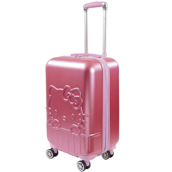 Equipaje de mano FUL Hello Kitty, carcasa rígida moldeada de 21 pulgadas