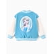 thumbnail image 3 of Chaqueta Disney Frozen Elsa, forro polar para niña, modelo Varsity 4-5T, 3 of 7
