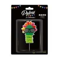 Vela Con Mensaje 2 Estoy Como Tuna Palms