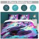 thumbnail image 5 of Into The Spider-Verse Family Bed 3 Piece Set Personalized Bedding Decor for Kids And Teens Anime Student Dormitory Cover, 5 of 5
