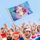 thumbnail image 4 of Hello Kitty Bandera impresa con temática, regalo perfecto para fanáticos, amigos y familiares, y adecuada para actividades al aire libre e interiores, decoraciones de fiesta. 120*180CM, 4 of 6
