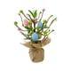 thumbnail image 1 of Árbol De Huevos De Pascua Duradero Multicolor Con Decoraciones De Pascua Con Base De Arpillera, 1 of 3