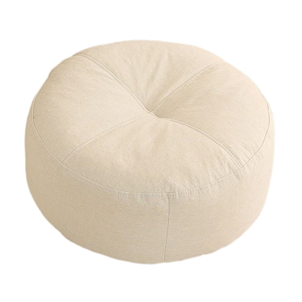 Cojín redondo para el suelo, cojín decorativo para el suelo, cojín de yoga, cojín pequeño para el suelo, cojín para el asiento, para yoga, sofá cama, Caqui