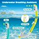 thumbnail image 4 of Set de snorkel ZipAura 3-14 años Antivaho con tubo seco - Pack de 2, 4 of 7