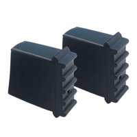 Ioensy - 2 Fundas Para Pies De Escalera, Cojines Profesionales De Extensión Para Pies De Escalera, Color Negro