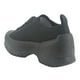thumbnail image 4 of Zapatilla Chalada Mujer Bistro-5 Negro Negro Urbano, 4 of 7