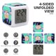 thumbnail image 3 of Princesa Espacial Lesbiana Theme 7 Colors Alarm Clock Digital Led Alarm Clock Gifts For Kids Friends Family, 3 of 6