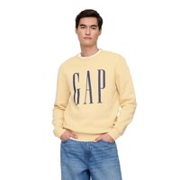 Buzo Gap Logo En Polar Amarillo Talle S