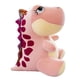 thumbnail image 5 of Dinosaurio Juguetes De Peluche Dibujos Animados Rellenos Decorativos Abrazables Para Fiesta De Habitación De Coche Rosa, 5 of 5