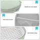 thumbnail image 3 of Funda rígida para AirPods Max ProCase con funda de silicona para auriculares, color verde, 3 of 7