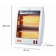 thumbnail image 2 of Estufa Calefactor Cuarzo Oca 800w Bco, 2 of 3