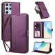 thumbnail image 2 of Funda con Billetera para [Samsung Galaxy S21 Ultra] con Bolsillo Zipper y Tarjetero Violeta, 2 of 6