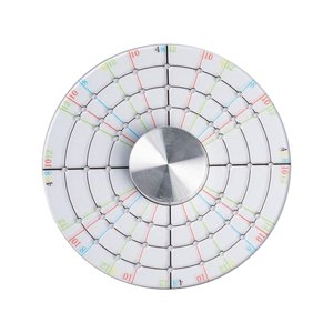 Bothyi - Divisor Circular Acrílico Para Manualidades De Arcilla, Artistas De Arcilla, Escultura De Cerámica, 12 Cm